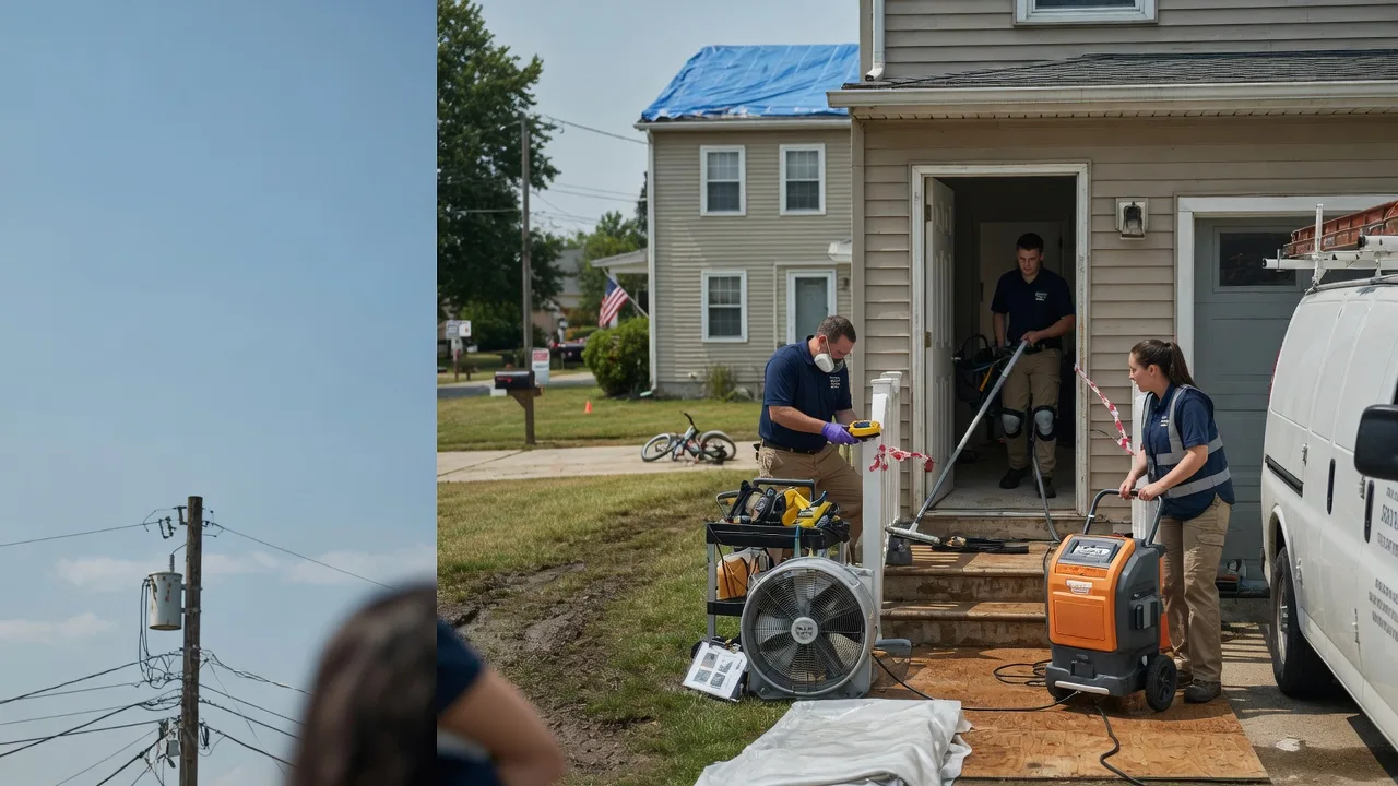 Water Damage Repair in Zanesville, IN near me